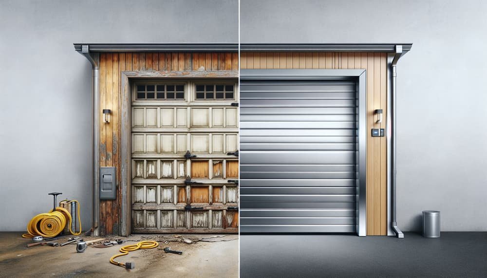 Garage door work in  Chestnut Hill