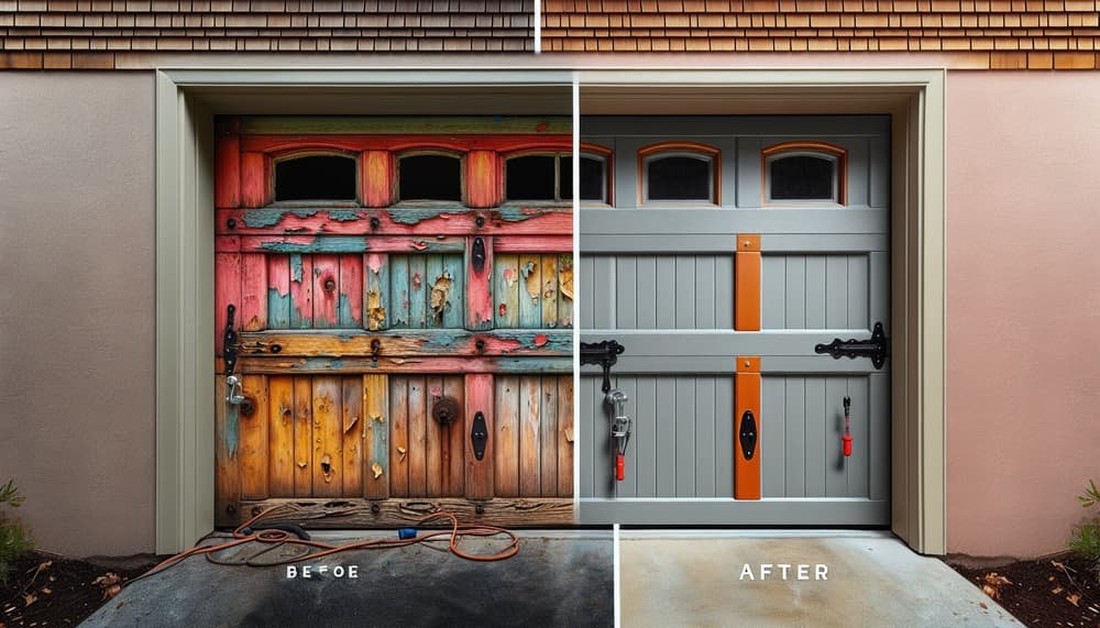 Garage door work in Watertown