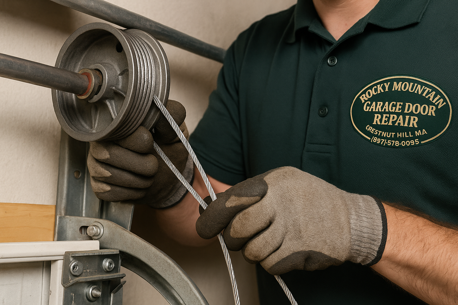Garage Door Cable Repair in  Chestnut Hill