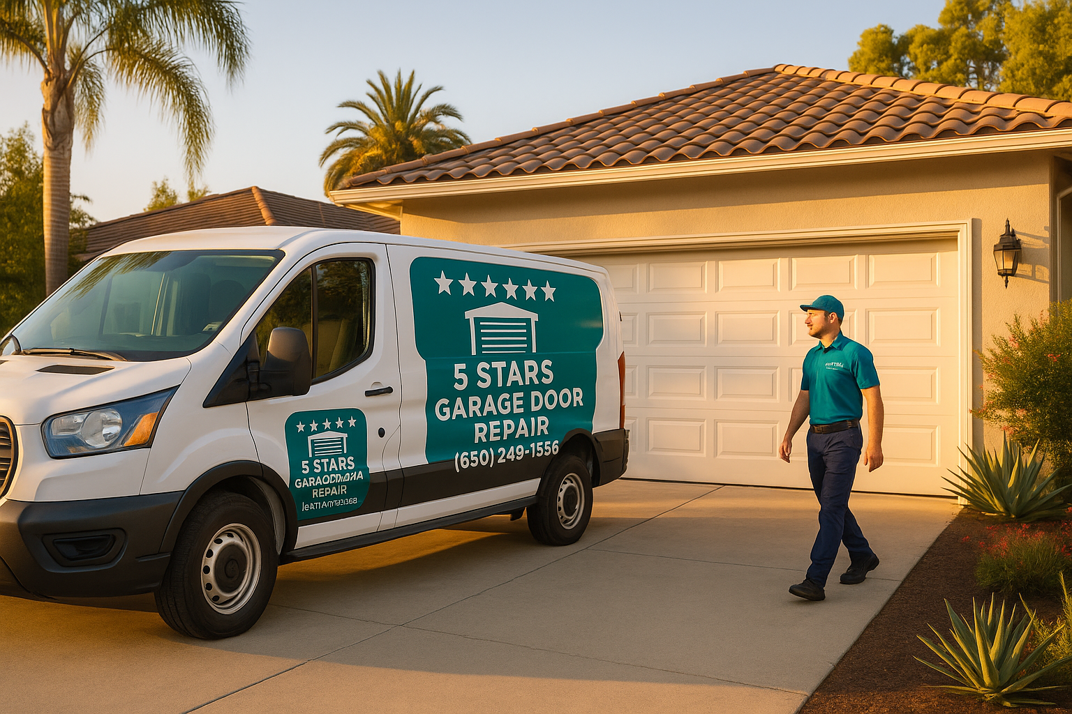 Garage door services in Dedham, MA