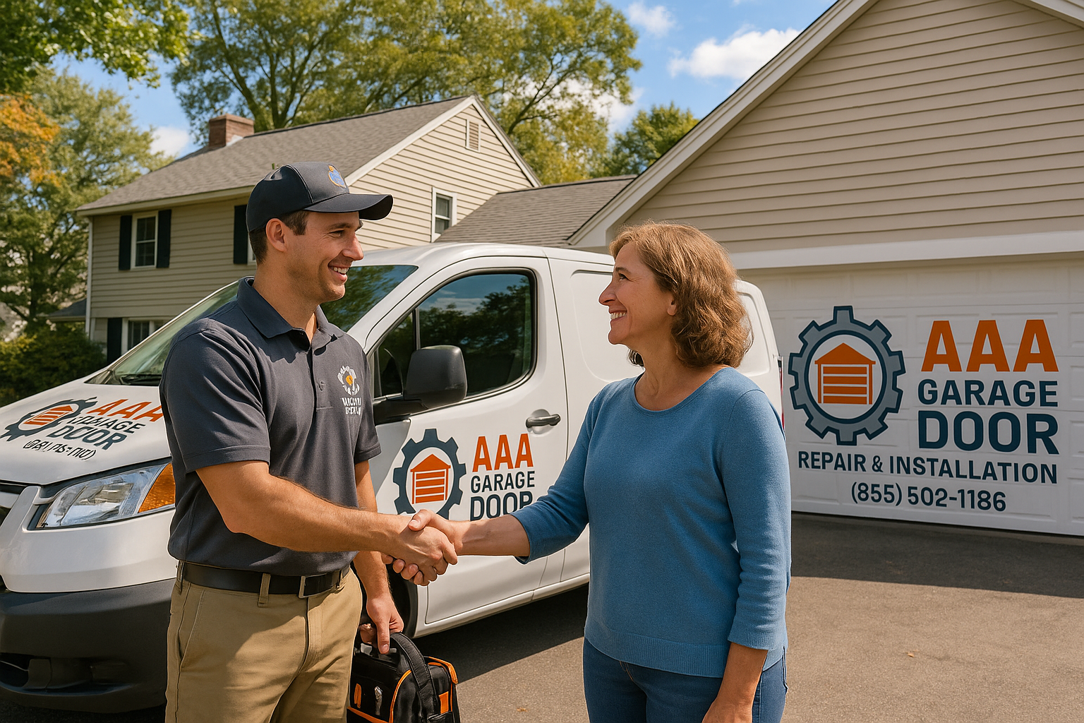 Garage door services in Framingham Center, MA