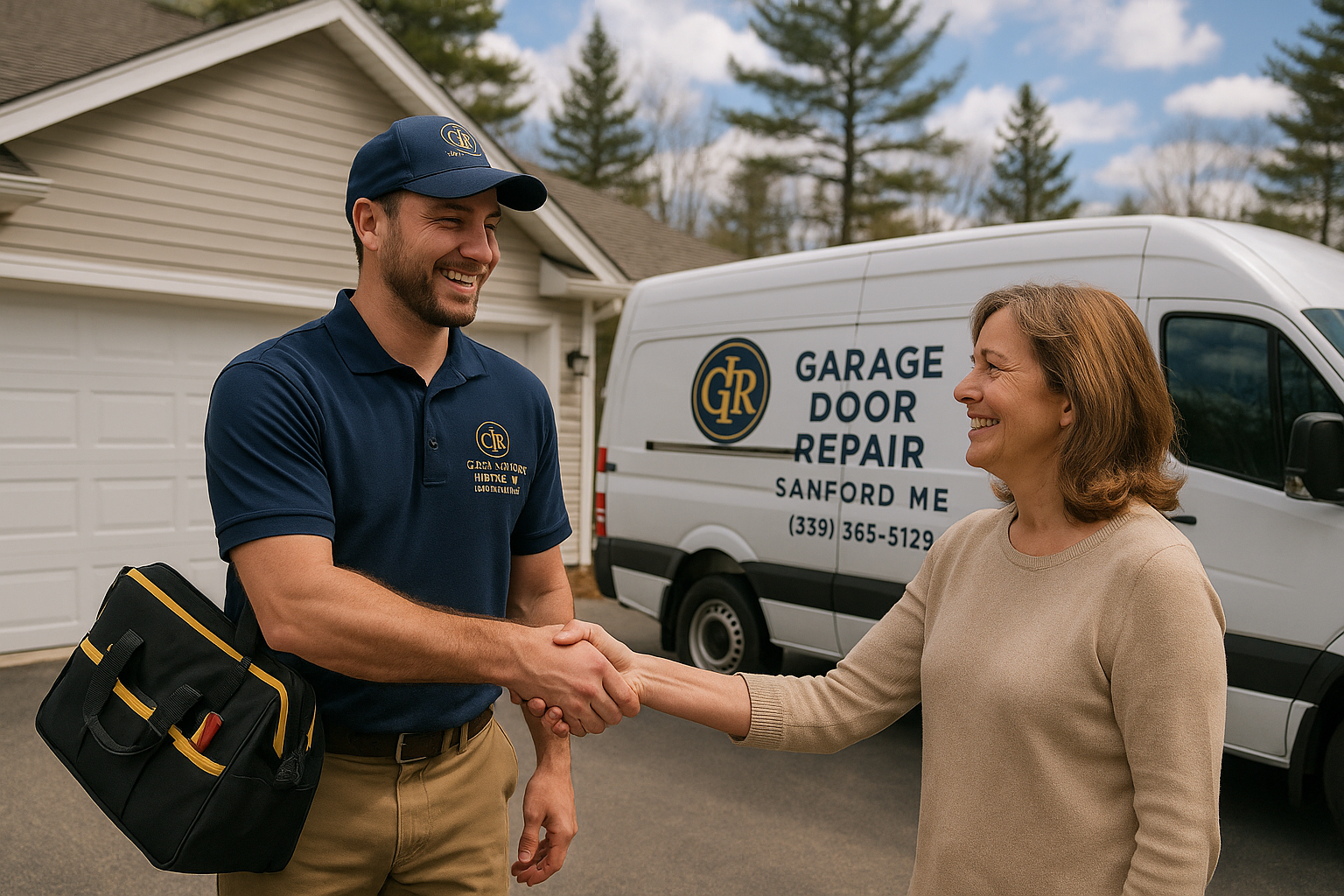 Garage door services in Bedford, MA