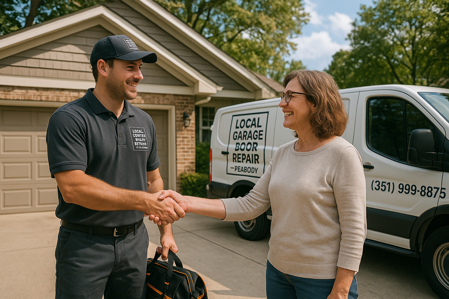 Garage door services in Avon, MA