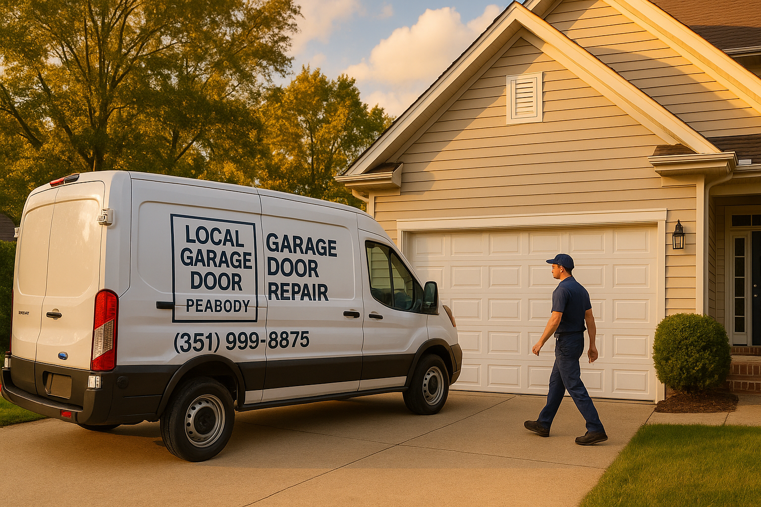 Garage door services in Wakefield, MA
