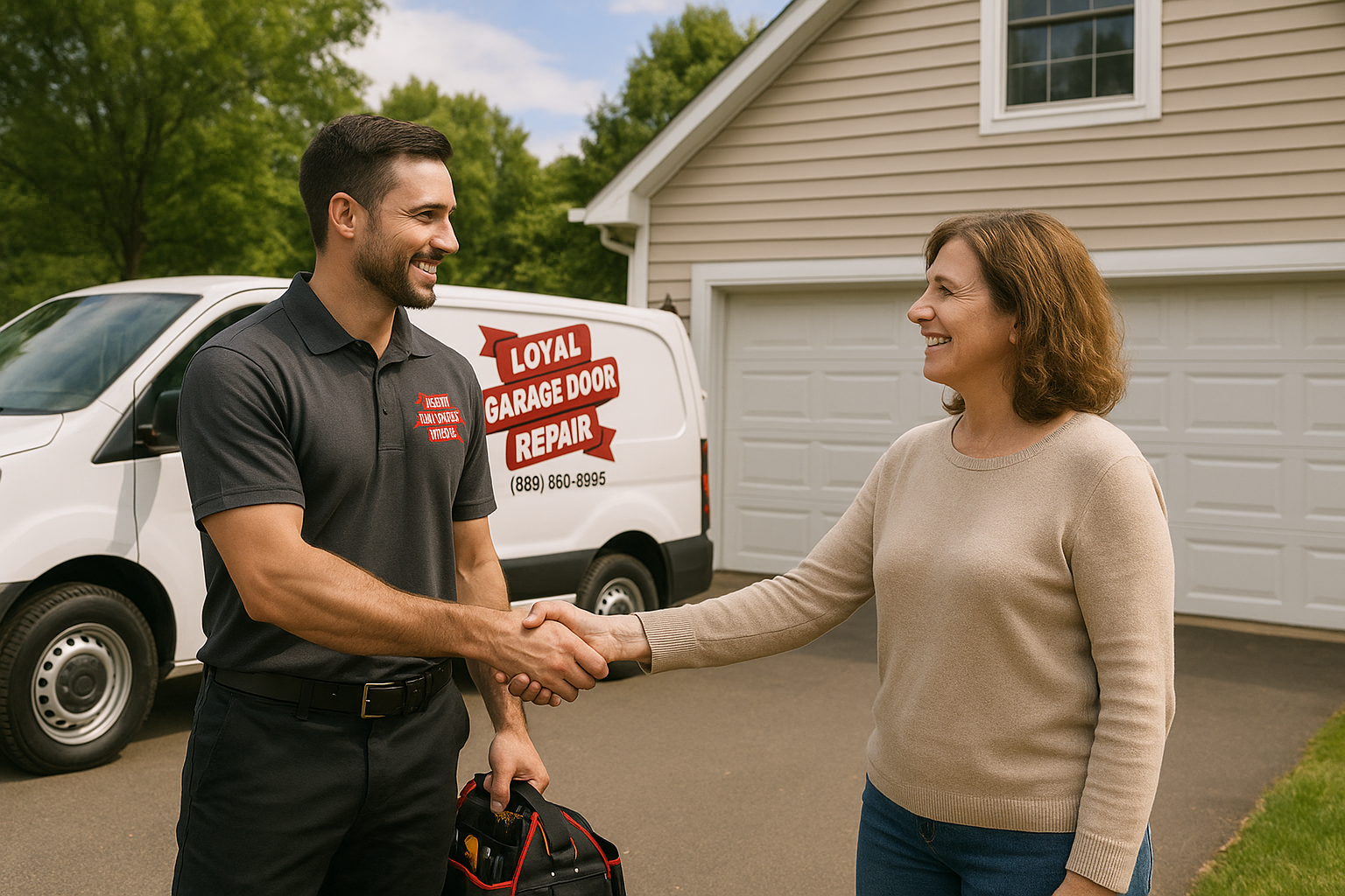 Garage door services in Stoneham, MA