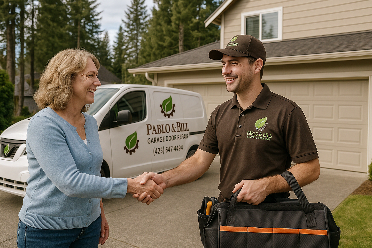 Garage door services in Sharon, MA