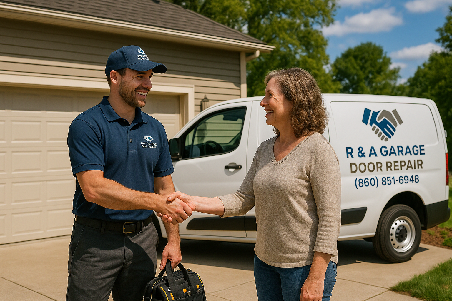 Garage door services in Chelsea, MA