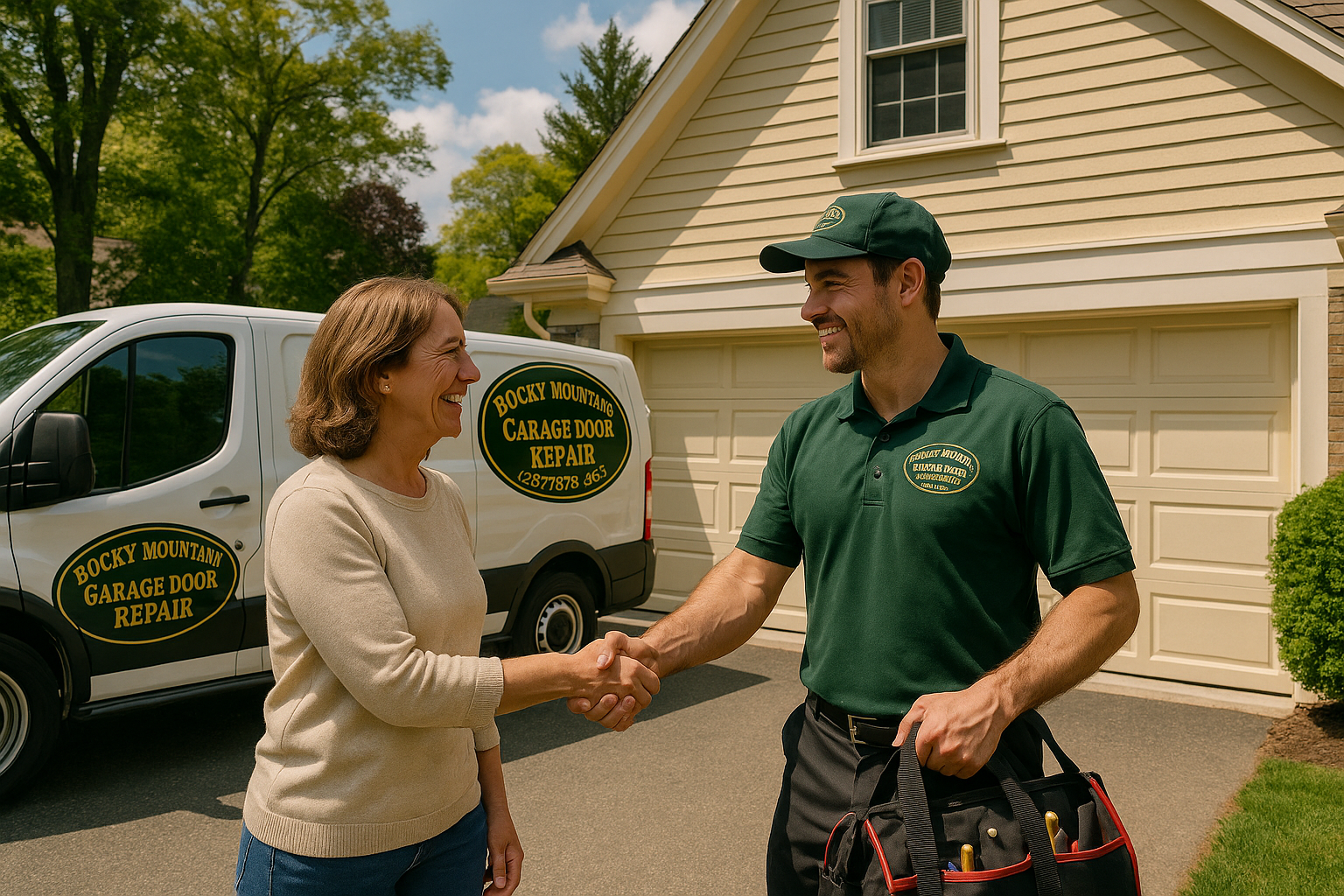 Garage door services in Brookline, MA