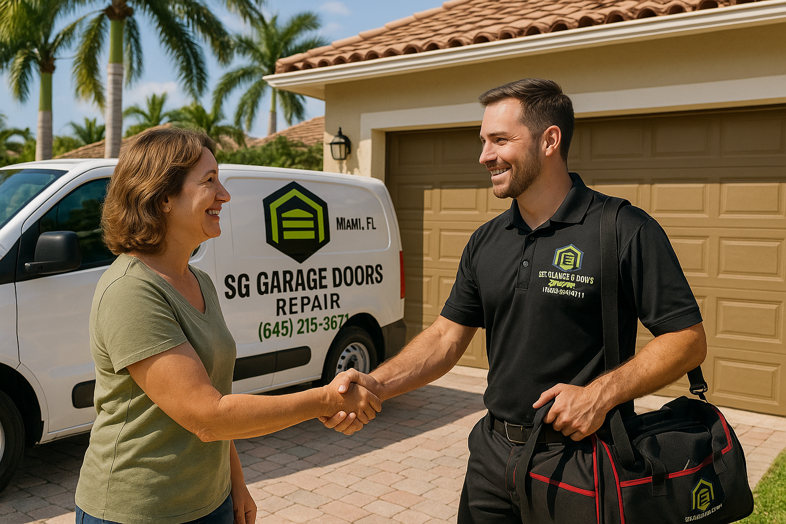 Garage door services in Saugus, MA
