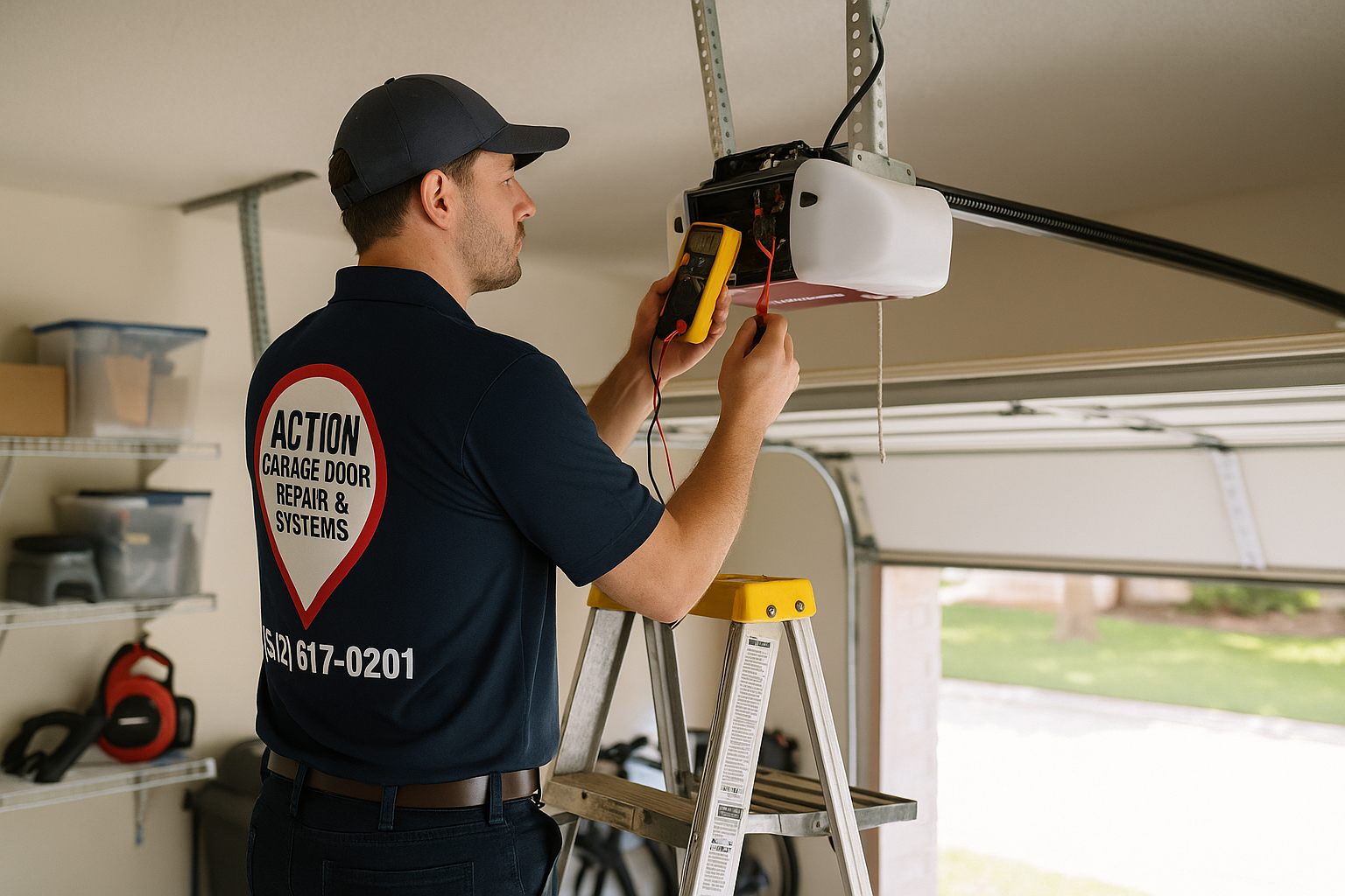 Garage Door Opener Repair service in Weston