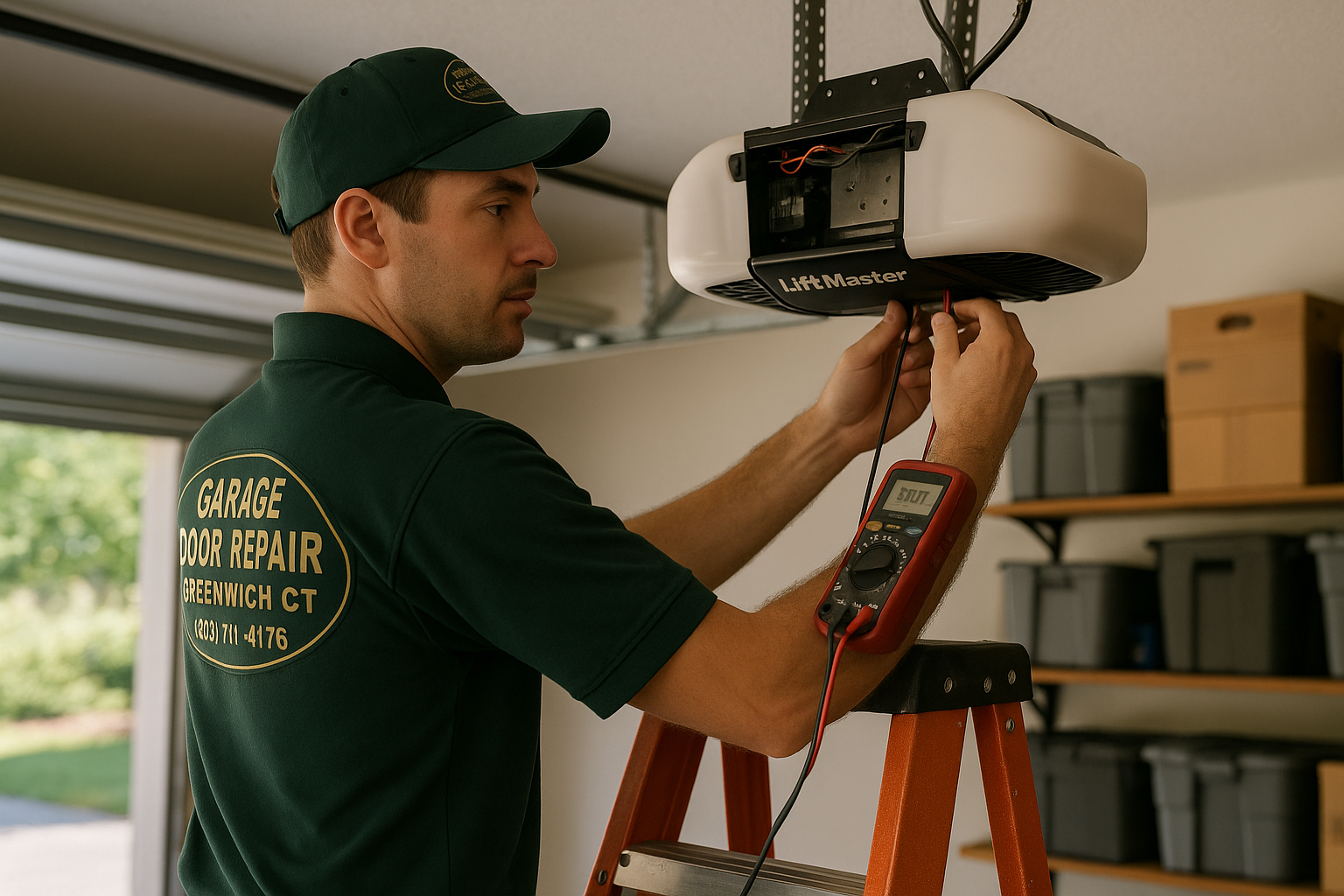 Garage Door Opener Repair service in North Point