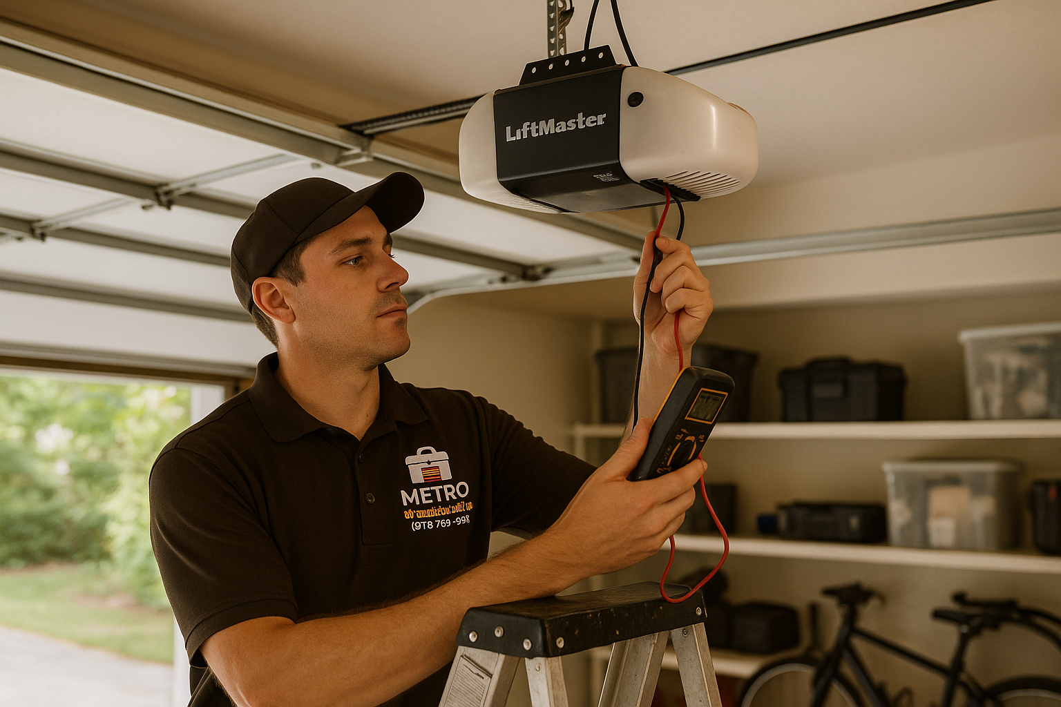Garage Door Opener Repair service in Wellesley