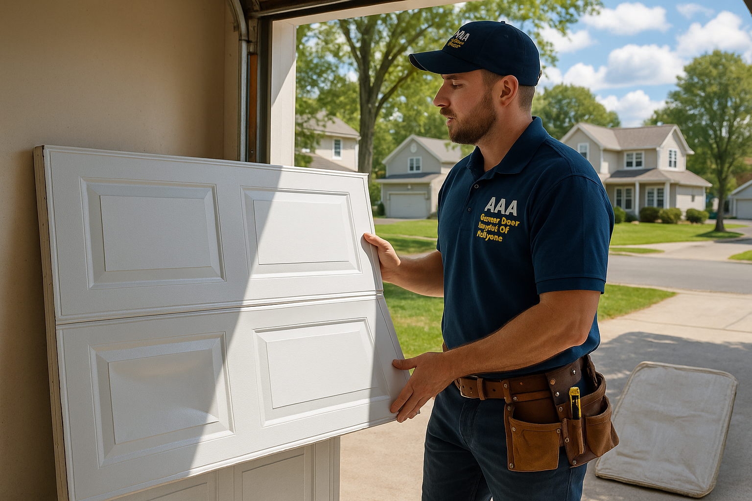 Garage Door Panel Replacement service in Wayland