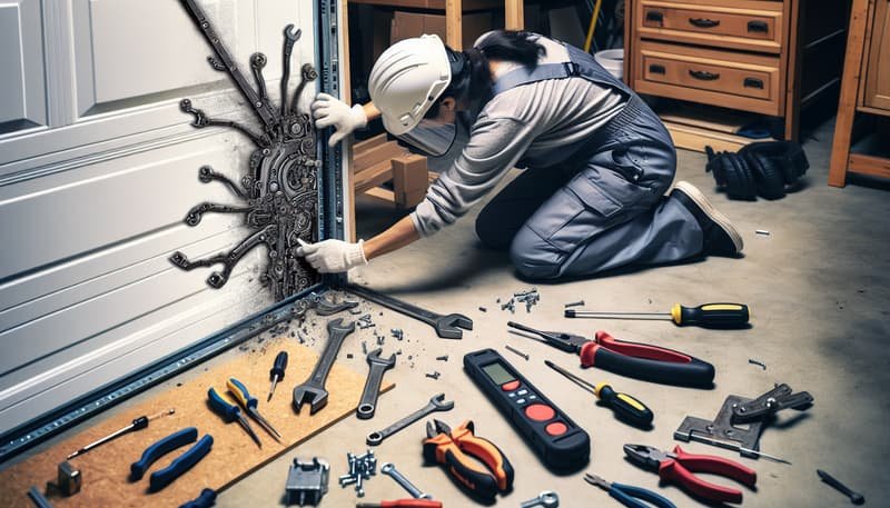 Garage Door Panel Replacement service in Sherborn