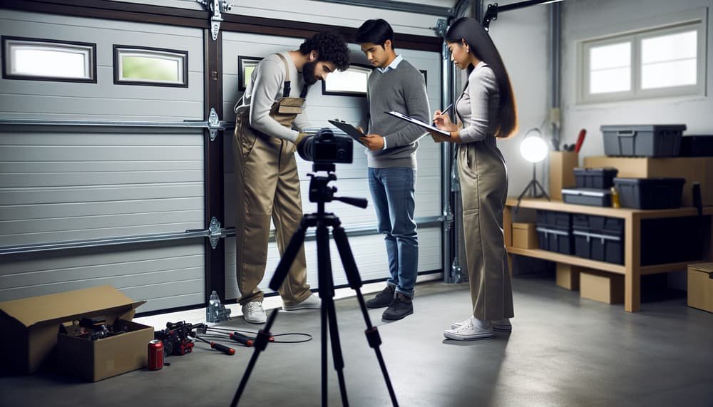Garage door work in  Chestnut Hill