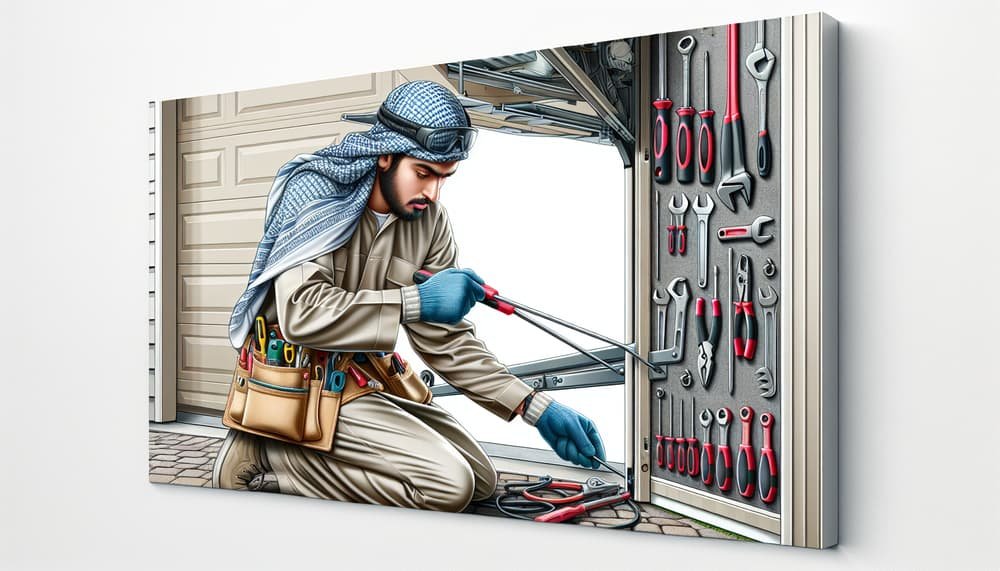 Garage door work in North Randolph