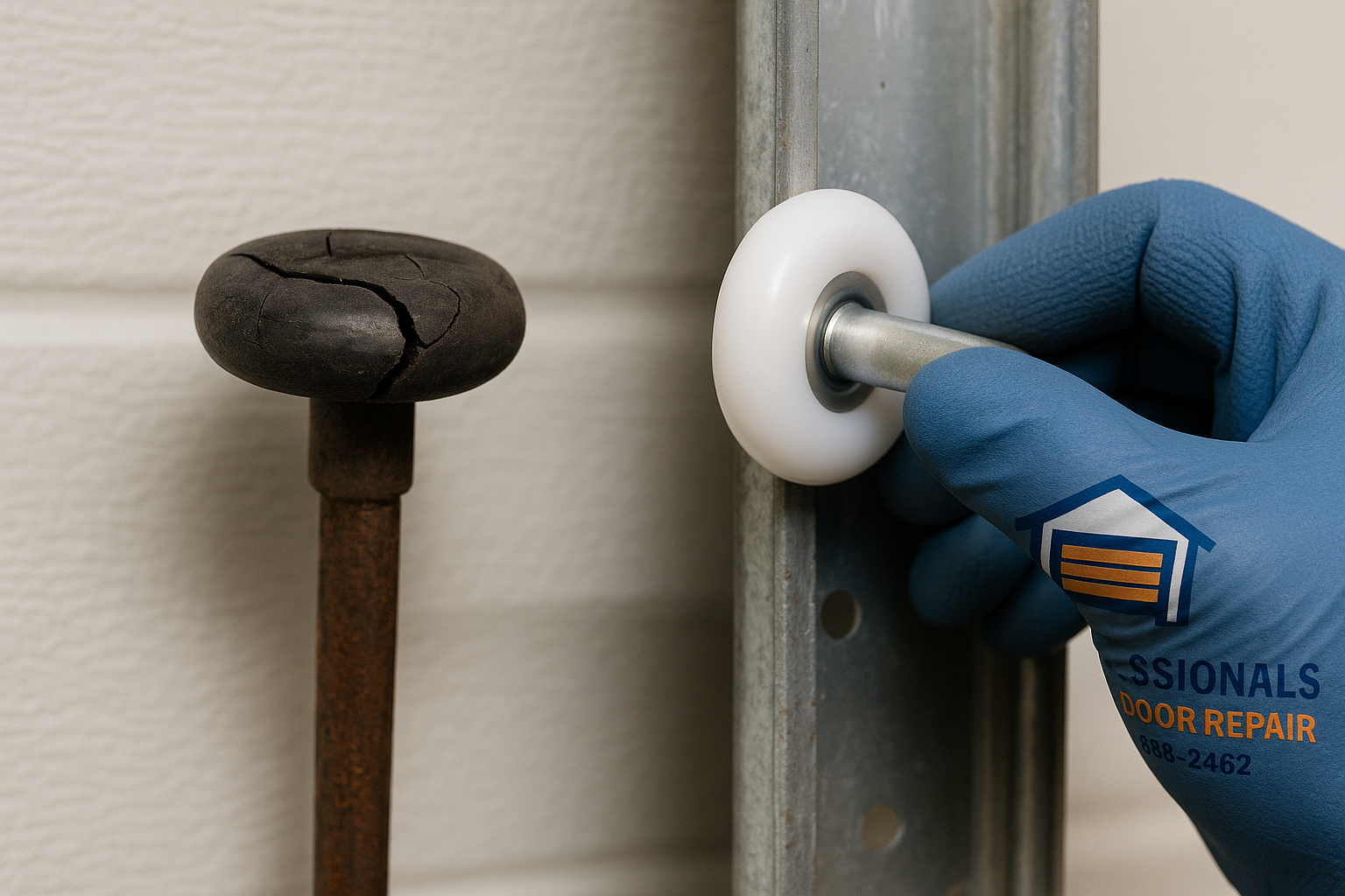 Garage Door Roller Replacement service in Watertown